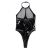 Gothic New Sexy Underwear Patent Leather Leathery Pu OnePiece Suit Dancing Dress Female Motorcycle Clothing Mirror Chain
