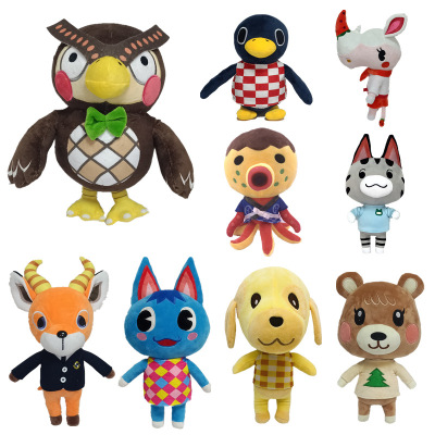 Cross-Border Animal Forest Plush Chapter Pill Doll Collection La Dong Sen Cute Animal Plush Toys