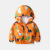 Coat 2020 Spring and Autumn New Korean Children's Clothing Baby Fashion Cartoon Dinosaur Hooded Shell Jacket Fashion