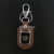 Snap Hook Leather Practical Keychain Promotional Gifts Advertising Gifts Key Pendants Oval Waist Hanging Leather Buckle