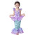 Halloween Costume European and American Style Children's Mermaid Princess Dress Girl's Dress Kids' Skirt