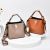 Currently Available Wholesale Women's Shoulder Bag New Modern Simple Solid Color Bag Schoolgirl Bag Women's Handbag Fashion Bag