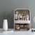 Online Red Makeup Storage Box TikTok Celebrity Inspired Desktop Dustproof Household Large Dresser Skin Care Storage Box