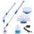 Turbo Scrub Wireless Rechargeable Electric Cleaning Brush Long Handle Autogiration Retractable Waterproof Cleaning Brush