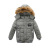 Boy's Quilted Cotton Coat 2020 New Coat Jacket M718 Foreign Trade Children's Cotton Wear