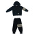 Kids' Sweater Set 2020 Squinting Autumn and Winter New Boys and Girls Cool Striped Sweater Set Baby Zip-up Shirt