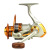 Yumoshi EF Metal Rocker Arm Fishing Reel Fishing Wheel Spinning Wheel Reel for Telescopic Fishing Rod Fishing Tackle