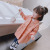 2020 Autumn New Children and Girls Double Breasted Solid Color Wind Coat Baby Coat Children's Clothing Whole Generation