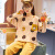 Spring and Autumn LongSleeved Two Piece Suit KoreanStyle Large Size Winter Students Cute Leisure Tops Wear outside