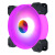Cool Month Jade Bracelet RGB Case Fan 12cm Desktop Computer Fan Colorful Color Changing Eclipse Mute Fan