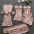 and Summer Pajamas Women with Chest Pad Pajamas FivePiece Silk Sexy Night Dress Autumn Women's Viscose Fiber Nightgown