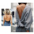 2020 New Lace U-Shaped Bare Back Bra Thin Cup Wireless Sexy Dress Vacation Hidden Underwear D2021
