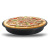Round Light Pizza Pan Pizza Pan Household 9Inch Mold Barbecue Baking Tool for 68Pizza Grill
