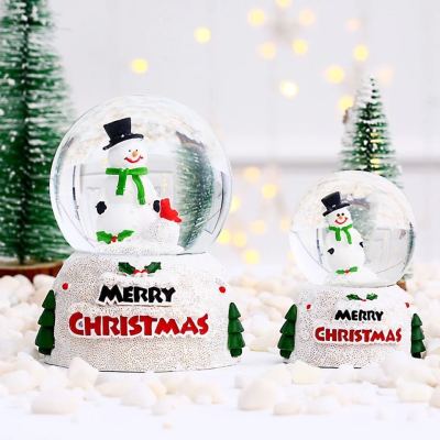 Christmas snow globe crystal ball Resin Glass water ball Religious Jesus Christ Christmas Decoration