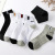 Spring and Autumn Man's Sports Socks Solid Color Casual Men's Socks Deodorant Sweat Absorbent Cotton Socks Whole