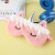 New Pink Unicorn Eye Mask Gradient Seven Color Plush Eye Mask Shading Cartoon Eye Mask Travel Cute Variety Combination