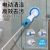 Wireless Rechargeable Electric Cleaning Brush Long Handle Autogiration Retractable Waterproof Cleaning Brush
