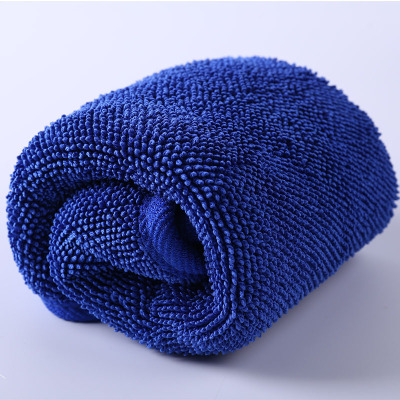 Household Non-Depilatory Rag Solid Color Towel Absorbent Fiber Floor Cleaning Cloth Mop Towel Factory Wholesale DIY