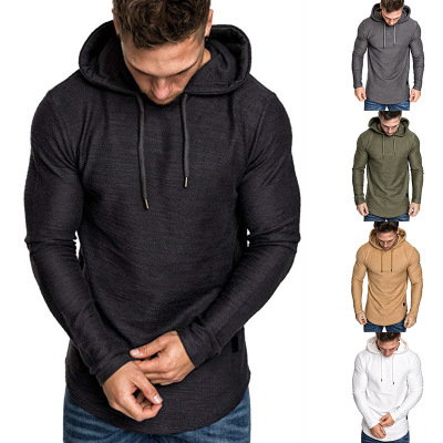 Style for Autumn and Winter Foreign Trade Fashion pi pin jie Men's Casual Sweater Coat EBay EU Size Hooded Sweater Male