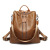 Autumn and Winter Korean Version of the Wild Leisure Soft Leather Multifunctional Backpack Simple OneShoulder Trendy Bag