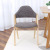 Solid Wood Dining Chair Modern Simple Home Stool Leisure Coffee Shop Table and Chair Combination A- Shaped Chair Nordic Backrest Chair