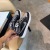 Gray Sport Sneakers Men and Women 2020 Autumn New Style Leather Ins Couple's High and Low Top Student Casual Shoes