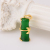 Creative Style Chinese Style Fashion Simple Cat Eye Bamboo Joint Pendant Necklace Female Fashion Personality All-Match Necklace Factory Direct Sales