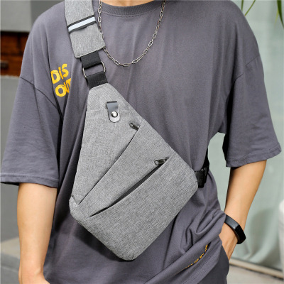 Package 2020 New Messenger Sports Waist Pack Multifunctional Close Shoulder AntiTheft Package Digital Display Sunday Bag