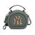 Bag 2020 New Style Messenger Bag Retro Small round Bag Fashion Riveting Nail Shoulder Bag Foreign Style Allmatch Handbag