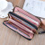 2020 New Ladies Wallet Women's Doubles Zipper Handbag Long Printed Mass Double Wallet Mobile Phone Bag