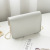 New Women's Bags Solid Color Men's Casual Square Sling Bag ShoulderCrossbody Bag Hipster Mobile Phone Bag Chain Mini Bag