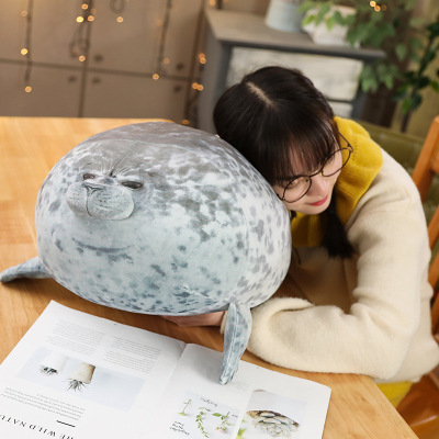 Japan Osaka Seal Pillow Sea Tour Museum Popular Soft Seal Pillow Aquarium Plush Toy Gift