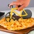 Amazon Hot Selling Bicycle Pizza Cutter Stainless Steel Roller Pizza Cut Bicycle Pizza Cutter