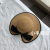 New Style Big Brim Beach Hat Straw Hat Female Cap Hand-Knit Cap Black Bow Sunbonnet