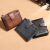 Men's Short Leather Wallet Full Header Level ca se Leather Korean Fashion Leisure Wallet Driver's License Leather Wallet