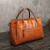 Xidi Paul New Retro Style Handbag Handle Woven Contrasting Color Fashion ThreeLayer Practical Large Capacity Women's Bag