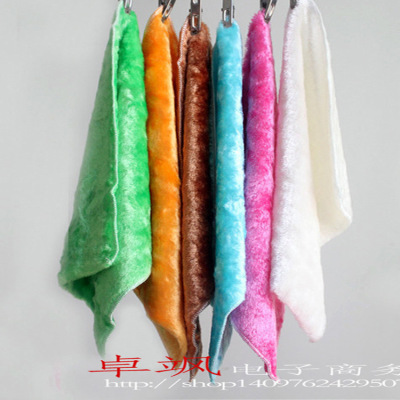 18*23 New Korean Mercerized Cotton Magic Dish Towel Oil-Free Gold Dish Cloth Scouring Cloth Rag
