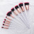 Hot Selling Pack of 10 Makeup Brush Unicorn Makeup Brush Diamond Crystal Handle Spiral Pattern Makeup Brush Set Brush