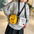 Women on Behalf of the New Mobile Phone Bag Ins Korean Version of Messenger Bag Wild SingleShoulder Canvas Bag on Behalf