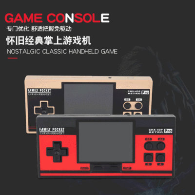 Retro NES Handheld Game Machine 348 Classic Game Single Double 3.0 Inch Color Screen Game Machine Foreign Trade Popular Style