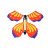 2019 New Plastic Frame Flying Butterfly Magic Butterfly Xinqite Magic Props Toy Factory Direct Sales