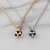 World Cup Football Series Stainless Steel Jewelry Cool Personality Necklace Creative Football Necklace