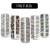 DIY Diamond Manicure Mobile Phone Shell Clothing Accessories Flat Bottom Magic Glass AB Crystal 12 Grid Long Box