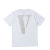 Vlone Hot Drilling Logo Men and Women Couple Cool Popular Non-Mainstream Short-Sleeved T-shirt Wholesale