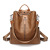 Autumn and Winter Korean Version of the Wild Leisure Soft Leather Multifunctional Backpack Simple OneShoulder Trendy Bag