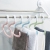 J44-934 Invisible Bathroom Towel Rack Hook Punch-Free Rotary Toilet Paper Roll Holder Kitchen Rack