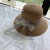 White Double Layer Lace Bow Holiday Straw Hat Knitted Hat Elegant Female Cap Sunbonnet