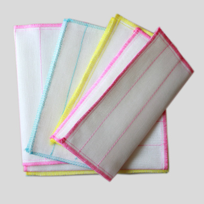 Household Cleaning Scouring Pad Rag Oil-Free Dish Cloth Dish Towel Wandering Peddler Stall New Product Factory Wholesale