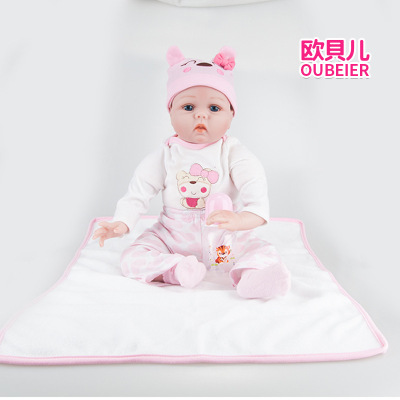 Obier Simulation Baby Silicone Reborn Doll Amazon EBay Hot Selling Recommended 55cm