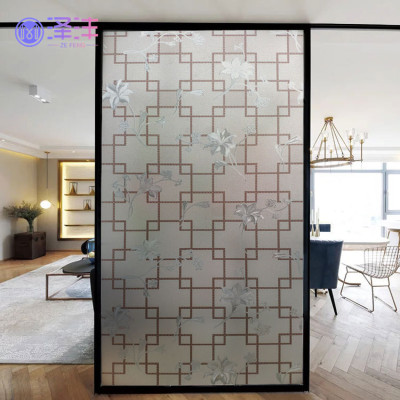 Thick Color Static Window Stickers Glass Stickers Glass Paper Frosted Film Bathroom Anti-Privacy Factory Direct Sales Wholesale